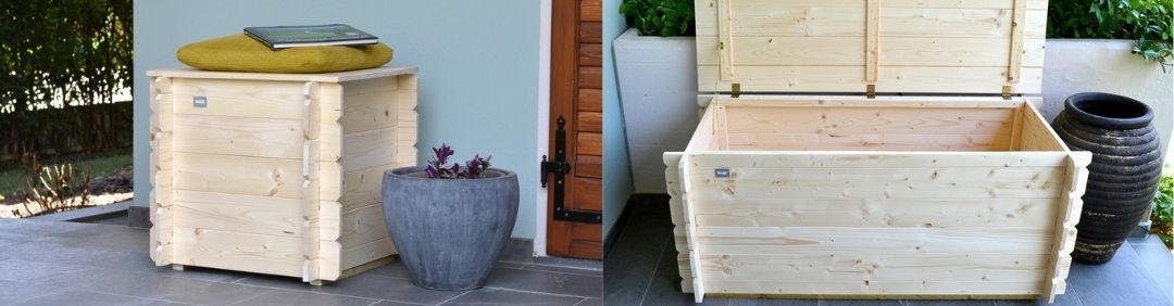 Alce garden tool cabinets and storage chests