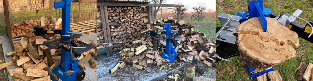 AMA electric log splitters