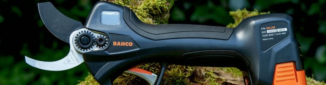 The best Bahco battery-powered pruning shears on offer at AgriEuro