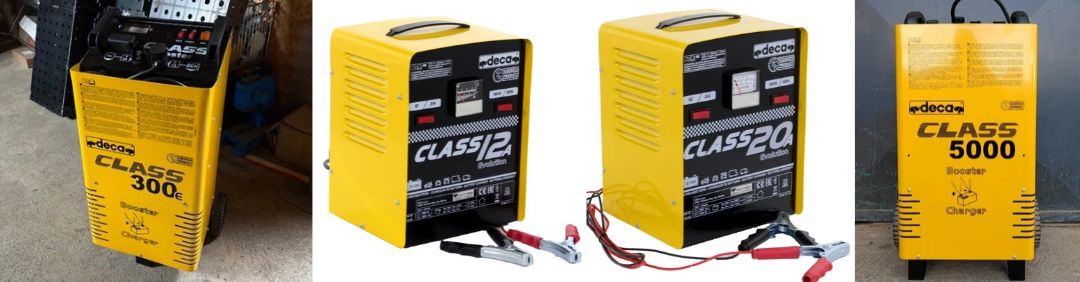 The best Deca battery chargers and jump starters on offer at AgriEuro