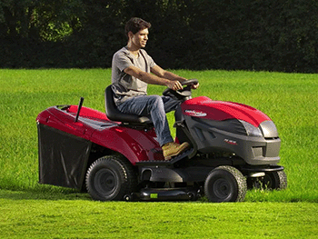 Riding on Mowers Castelgarden