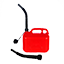 Free gift: fuel jerrycan 5 lt