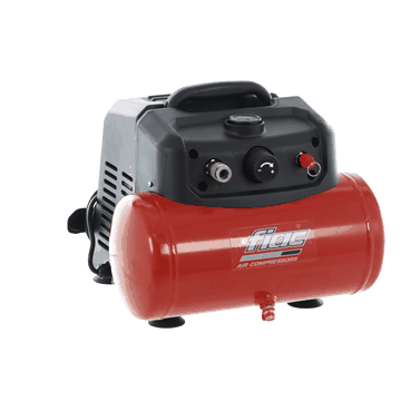 FIAC CUBY 6/1110 Compact Portable Air Compressor - 6 L Tank - 1,5 Hp Oilless Motor