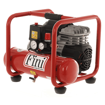 Fini Scout 6/244 - Electric Compact Portable Air Compressor - 1.5 Hp Motor - 8 Bar