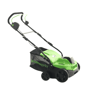 Greenworks lawn scarifier discount