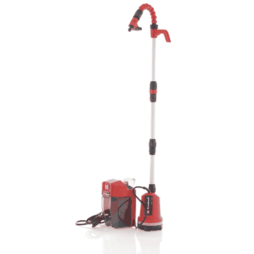 GE-PP 18RB Li Submersible Pump - Battery 18 V 2.5Ah and battery charger