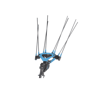 Campagnola Icarus V1 58 - 200 cm Fixed Carbon Pole - Electric Olive Harvester