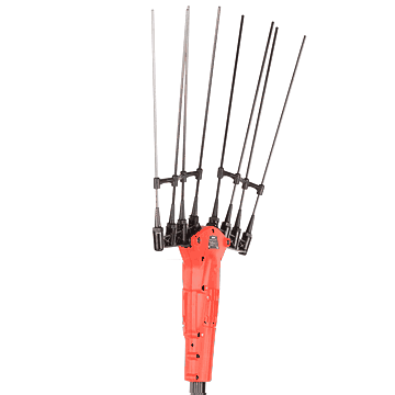 Blue Bird Olimpo 23-56 AT - Battery-powered Olive Harvester - Telescopic Pole - 21V 5Ah
