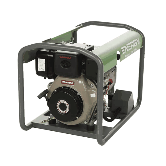 Energy EY-7TDE AVR - Diesel Power Generator with AVR 5 kW - Continuous 4.5 Three-Phase