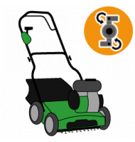 Heavy-duty Petrol Scarifiers with Free-swinging Blades