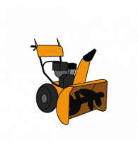 Wheeled Petrol Snow Blowers - medium