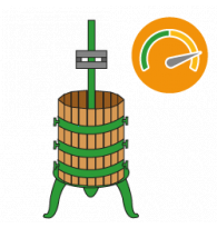 2-Speed Manual Wine Grape Presses