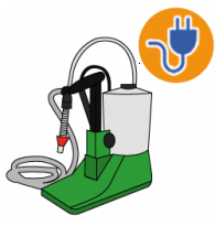 Electric vacuum bottling machines