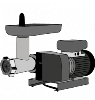Semi-professional Electric Meat Mincers