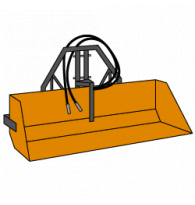 Hydraulic Tipping Loader Buckets for tractors