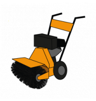 Petrol Power Sweepers without Collection Tank