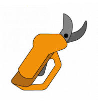 Pneumatic Shears for Direct Manual Use