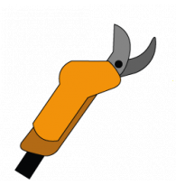 Pneumatic Shears for Extension Pole