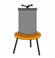 Pneumatic Fruit Presses