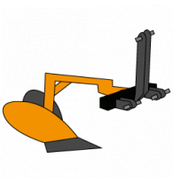Tractor-mounted Ploughs