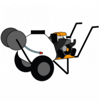 Sprayer Pumps with Trolley and Tank