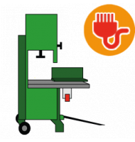 400V electric three-phase band saws