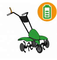 Battery-powered Garden Tillers