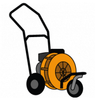 Heavy-duty Wheeled Leaf Blower