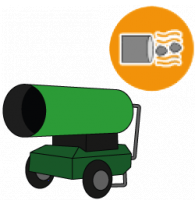 Diesel Hot Air Generators - Direct combustion