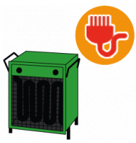 Three-phase Electric Hot Air Generators with Fan