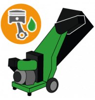 Petrol Wood Chippers - Garden Shredders
