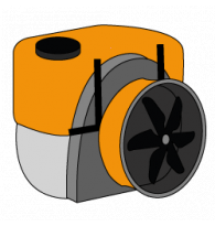 Tractor-mounted Mist Blowers  - 600 L