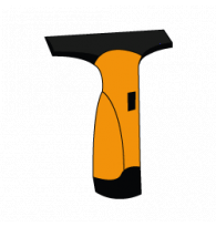 Battery-operated window cleaner