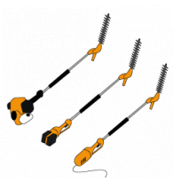 Hedge Trimmers on Extension Pole