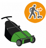 Manual Hand-Push Leaf Collector