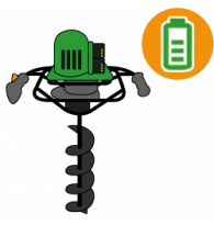 Battery-powered Post Hole Borers