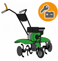 Diesel power tillers - Electric start