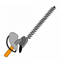 Pneumatic Hedge Trimmers