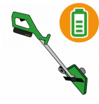 Cordless blade edge trimmers