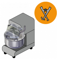 Spiral Mixers with Plunging Arms