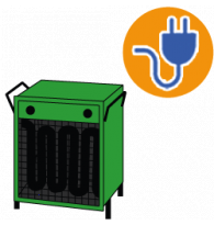 Electric Hot Air Generators with Fan