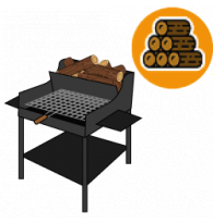 Wood-fired BBQs