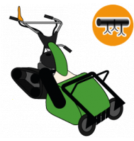 Heavy-Duty Petrol Rough Cut Mowers with Hammer Blades