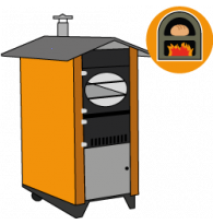 Wood-Fired Ovens with Double Chamber