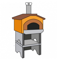 Outdoor Concrete Wood-Fired Ovens