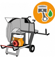 Log cutters - Petrol log saws