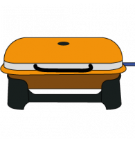 Electric grills with lid