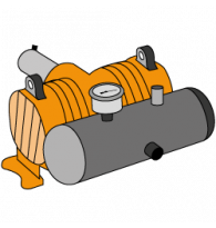 Air compressors for tractors