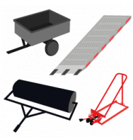 Trailers, ramps and other towing accessories