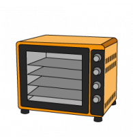 4-shelf electric ovens